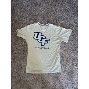 University of Central Florida UCF Knights Volleyball Yellow T Shirt Men's Sz S
